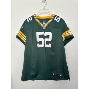NFL Green Bay Packers Jersey Clay Matthews #52 Nike Green Football Junior XL